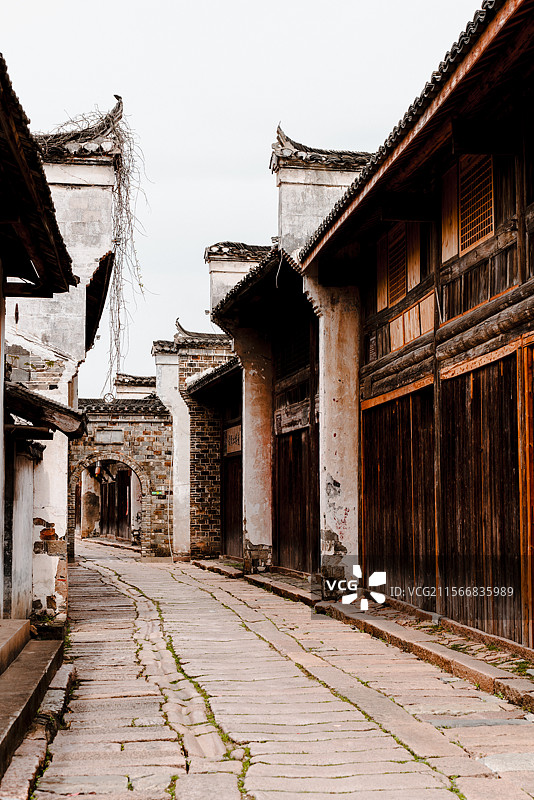 孔城老街景观图片素材