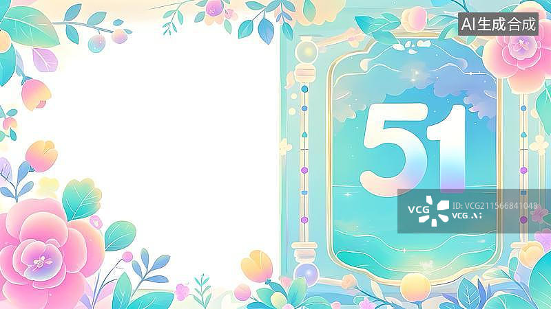 【AI数字艺术】五一劳动节简约背景图片素材