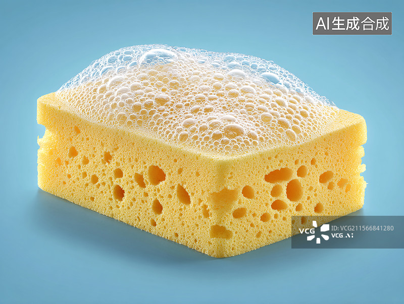 【AI数字艺术】厨房清洁海绵图片素材