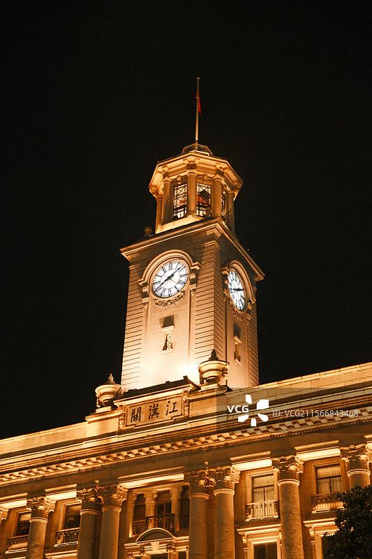 武汉江汉关老建筑图片素材