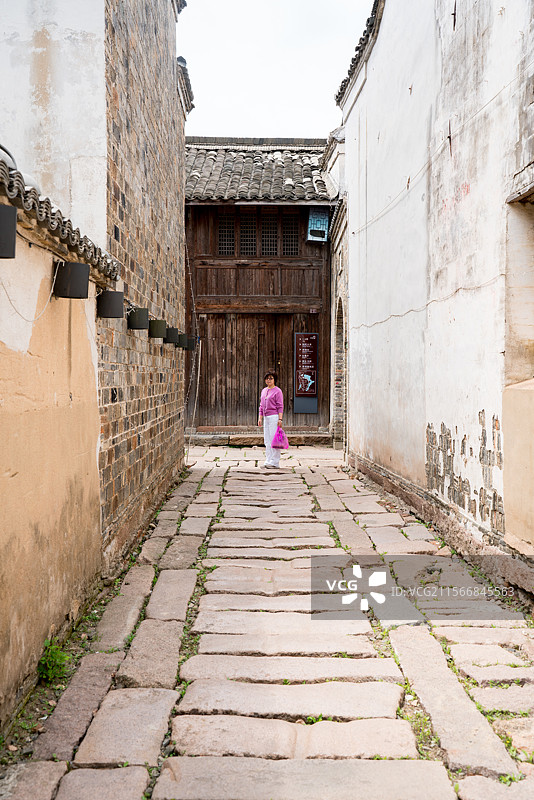 孔城老街景观图片素材