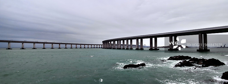 平潭公铁大桥图片素材
