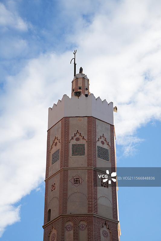 摩洛哥蓝色小镇舍夫沙万图片素材