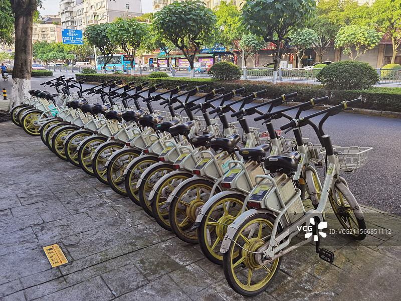 共享单车图片素材