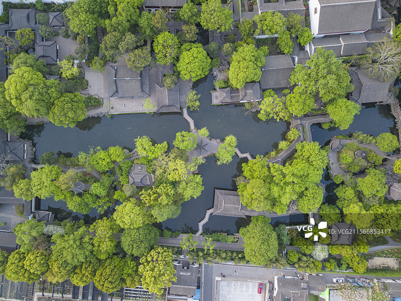 拙政园春色图片素材