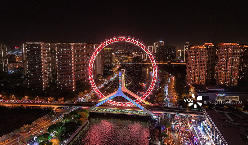 天津之眼图片素材