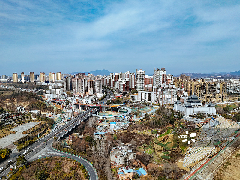 资阳市 雁江区 俊兴路 兰家坡 沱江 东岳山图片素材