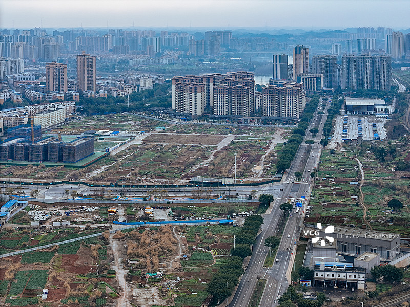 资阳市 雁江区 俊兴路 兰家坡 沱江 东岳山图片素材