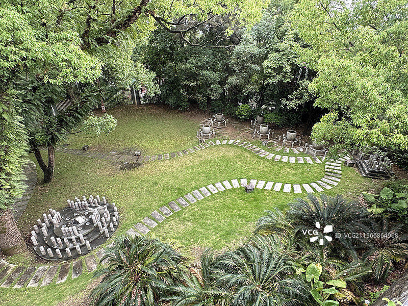 福州镇海楼七星井图片素材