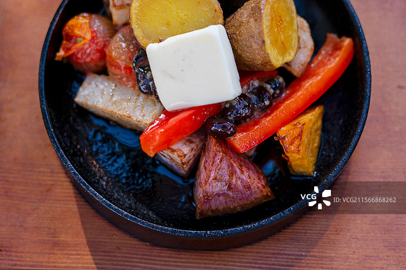 日式定食炸物图片素材