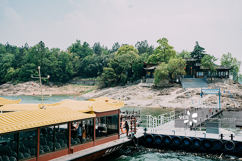 六安万佛湖旅游景区图片素材