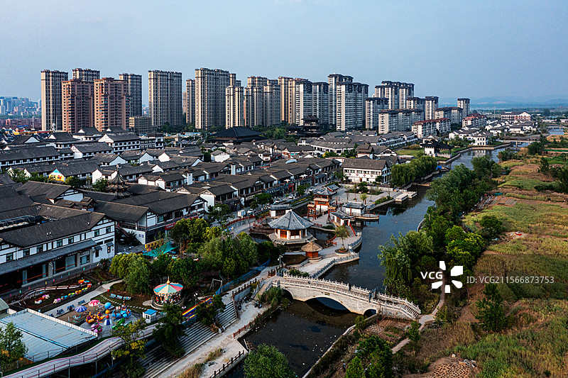 安徽濉溪县隋唐运河古镇图片素材