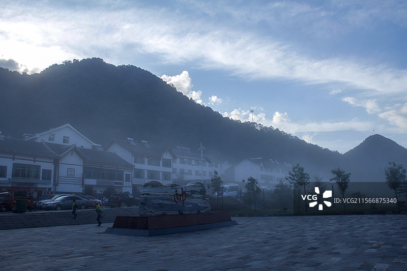 仙境般的神龙架大九湖乡图片素材