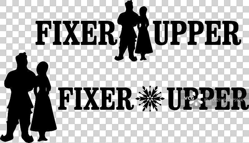 修复房屋的冰雪奇缘剪贴画卡通SVG迪士尼SVG图片素材