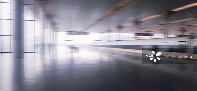 车站，火车，月台，火车站，站台，高铁，动车图片素材