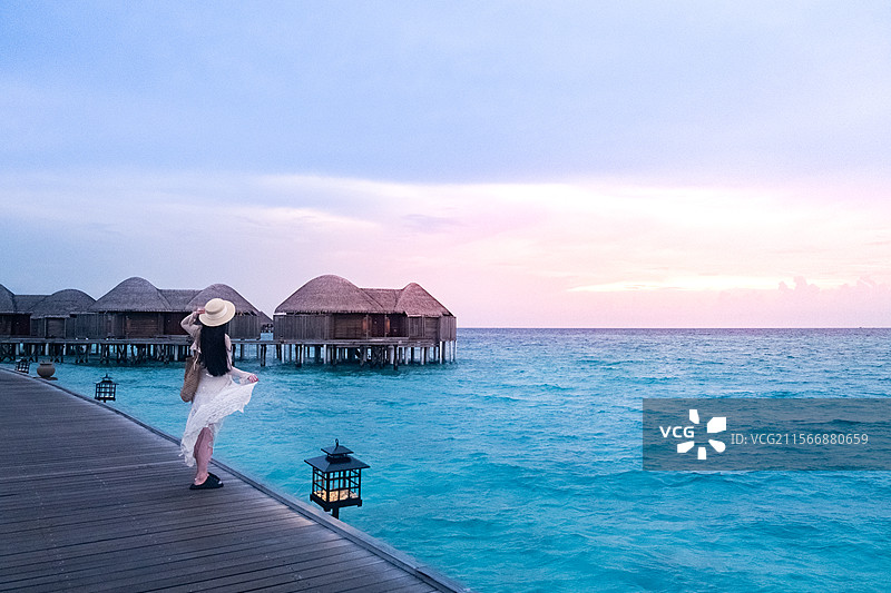 马尔代夫-哈拉薇利岛图片素材