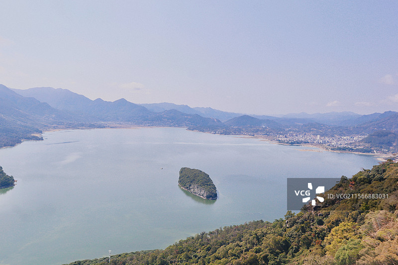 湖心岛图片素材