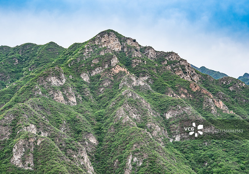 北京昌平区磨盘山风光图片素材