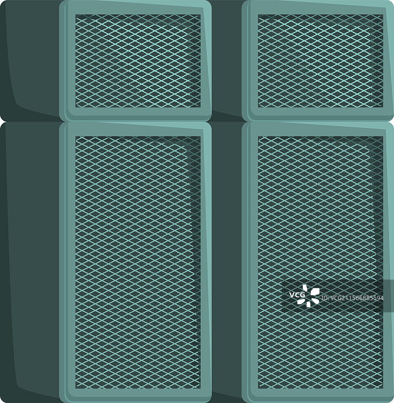 大型工业空调设备正在降温图片素材