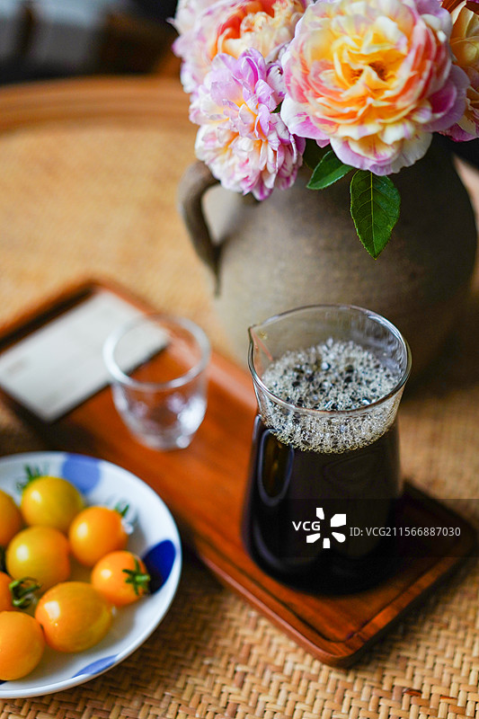 舒适的下午茶时光图片素材