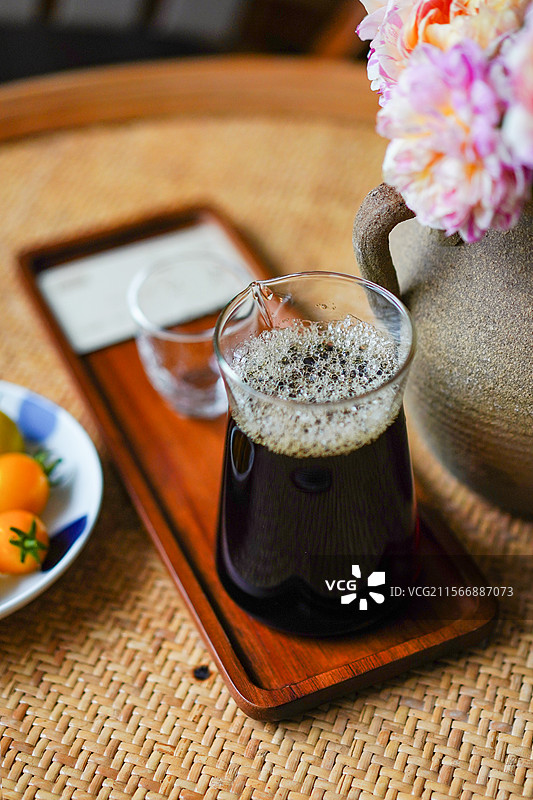 舒适的下午茶时光图片素材