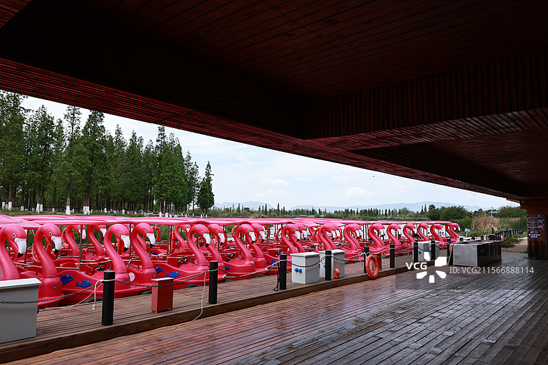 环滇流域生态绿道之河尾村、斗南湿地图片素材