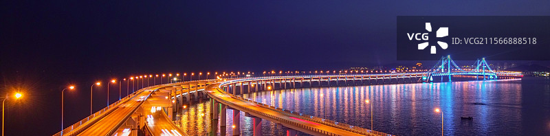 大连星海湾大桥图片素材