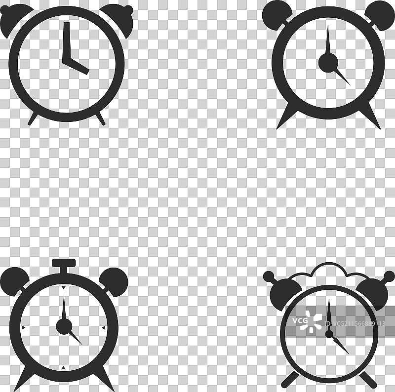 闹钟收藏图片素材