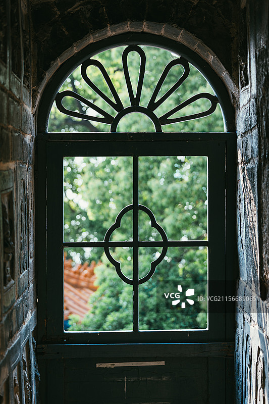 荆州市-万寿园-万寿宝塔图片素材