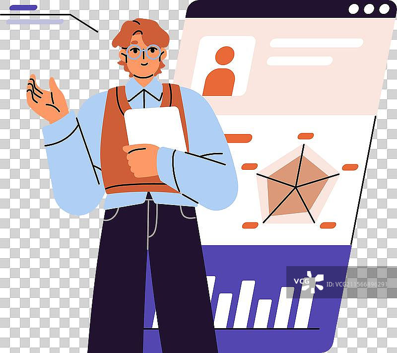 人力资源招聘 HR 概念候选人图片素材