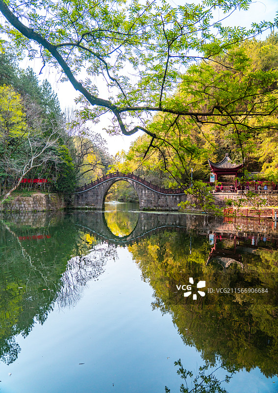 戴震公园+屯溪老街图片素材