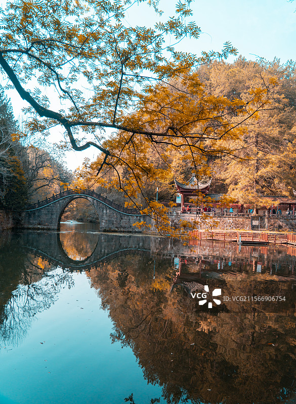 戴震公园+屯溪老街图片素材