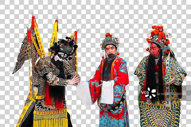 京剧桃园结义图片素材