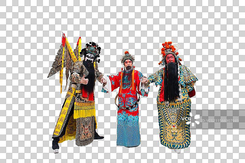 京剧桃园结义图片素材
