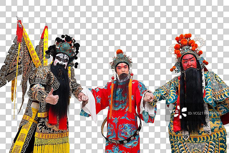 京剧桃园结义图片素材