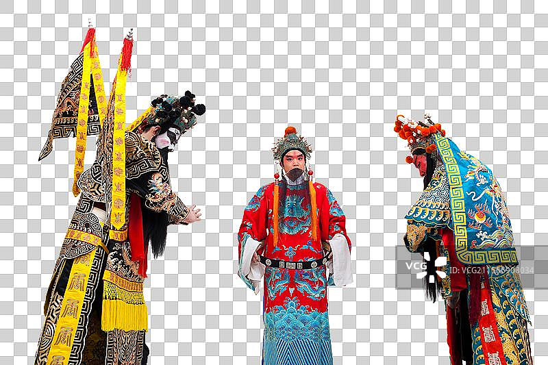 京剧桃园结义图片素材