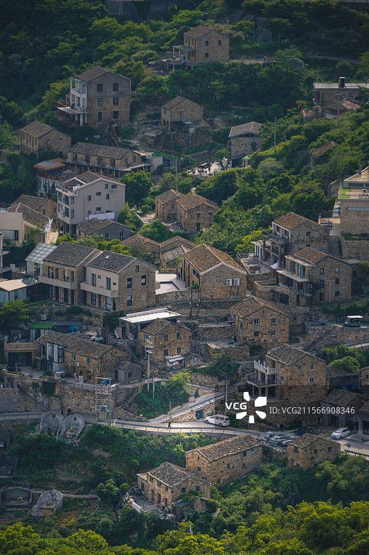 中国台州最美渔村图片素材