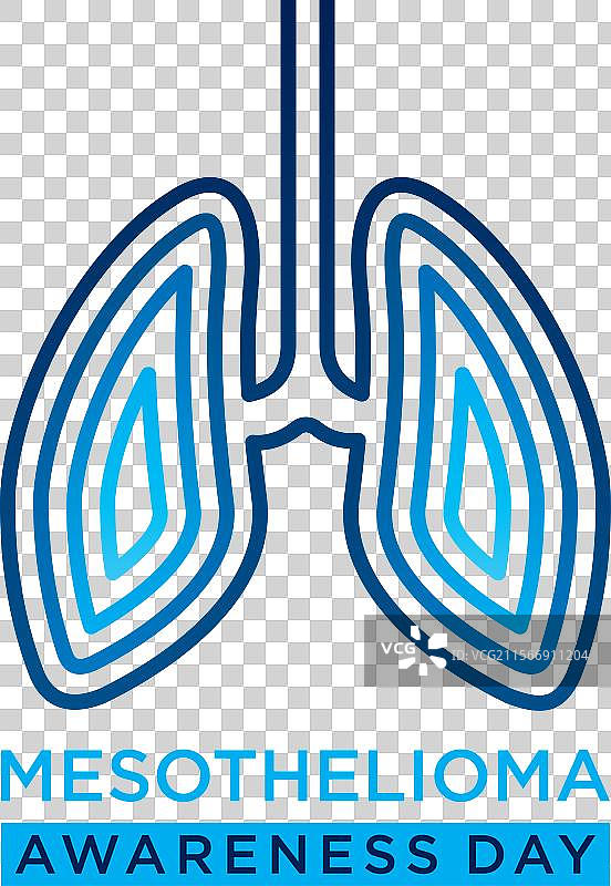 间皮瘤意识日是在每年的9月26日。图片素材