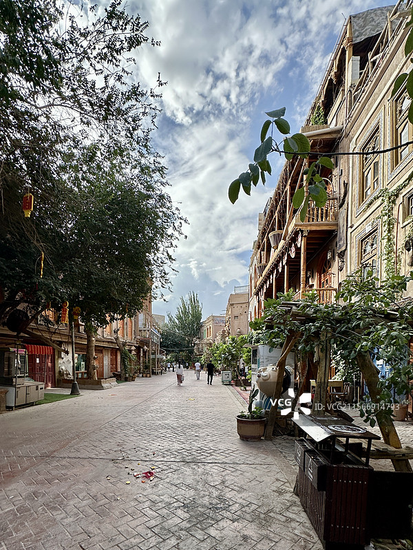 喀什古城图片素材