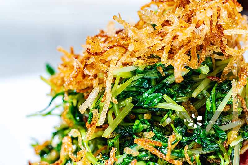 凉拌豆苗图片素材