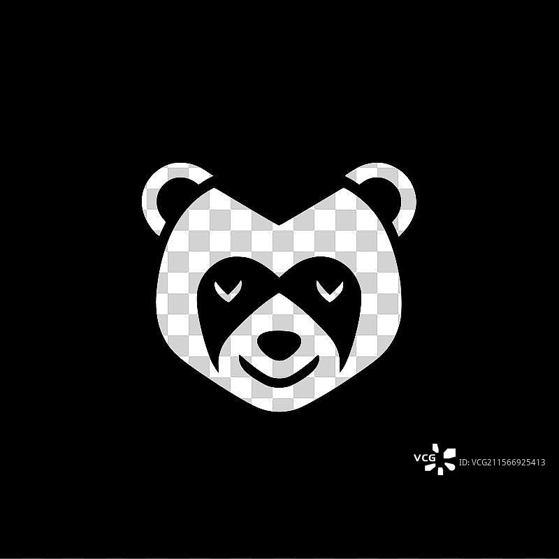 熊 - 高质量标志 - 适合T恤使用图片素材