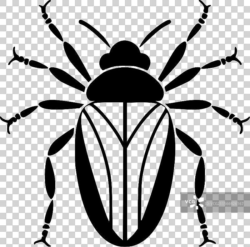 蟑螂 - 高质量标志 - 适合T恤的理想选择图片素材