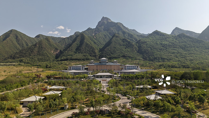 西安国家版本馆图片素材