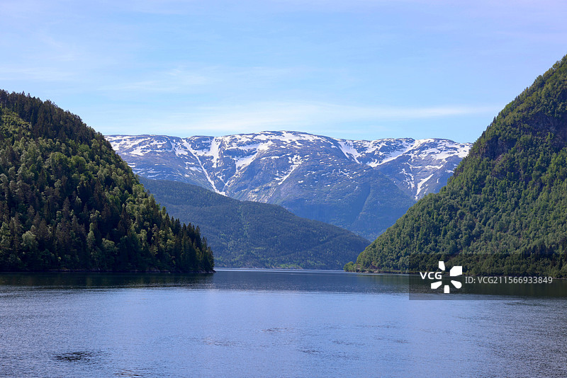 挪威峡湾图片素材