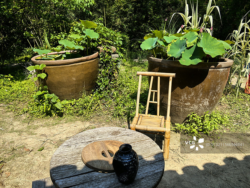 西溪湿地-梅竹山庄图片素材