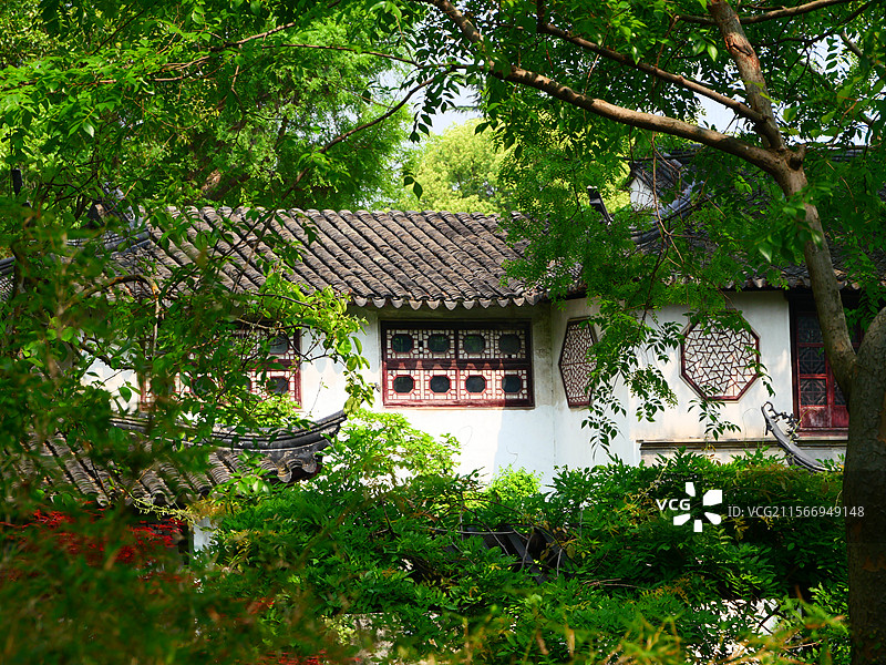 苏州留园图片素材