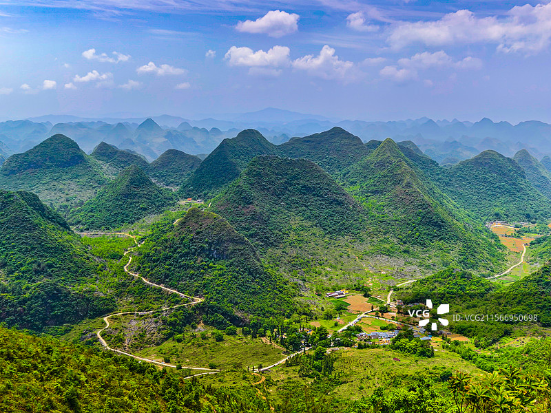 峰峦烟火（1）图片素材