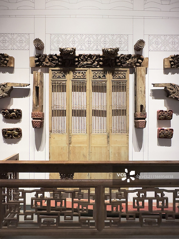 房屋结构模型 房梁框架图片素材