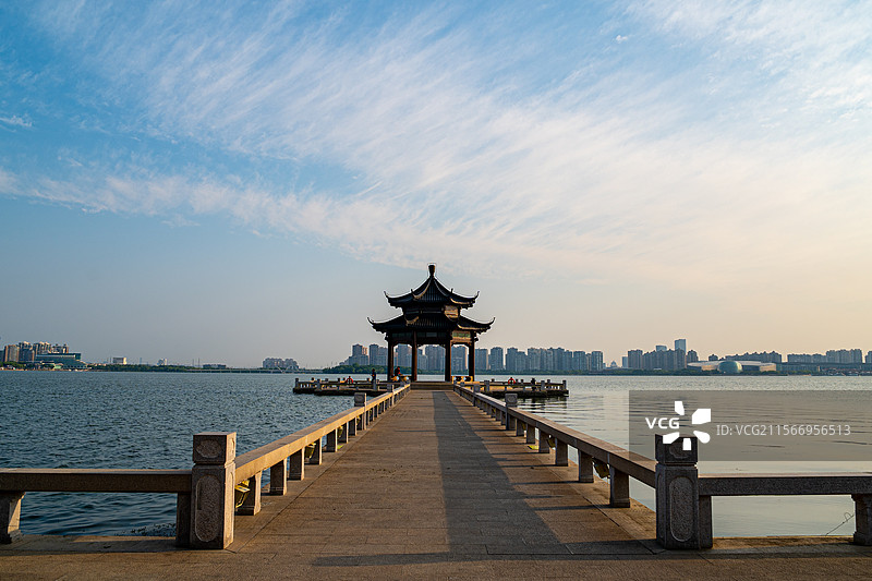 湖心亭图片素材