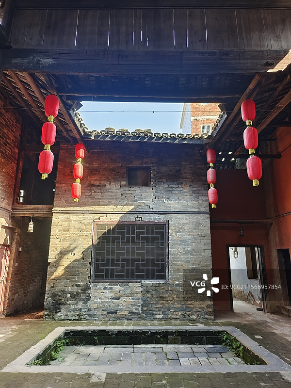 湖南岳阳·汨罗·长乐古镇·郑家大屋·中共湘北特委旧址图片素材
